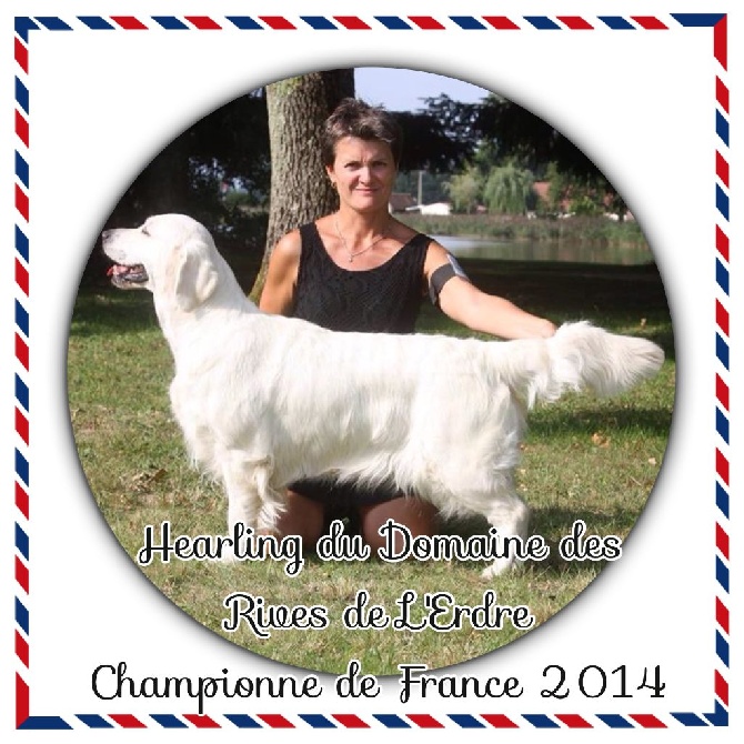 Des Divines Idylles De Nagaco - Hearling valide son titre de Championne de France 2014